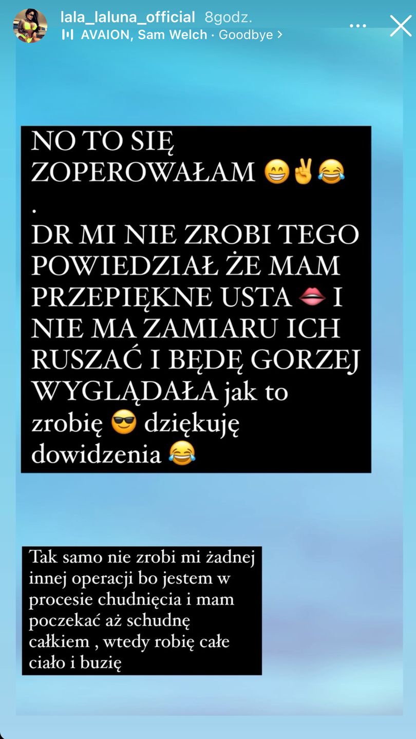 Dramat Laluny. Doktor odmówił wykonania operacji