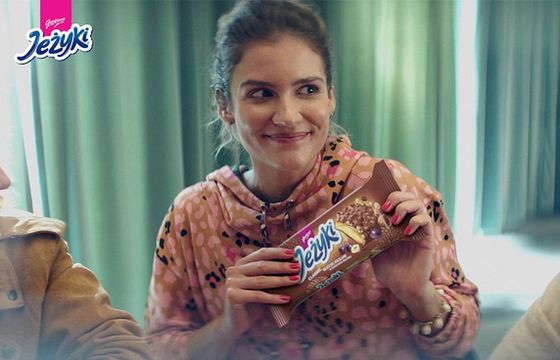 Colian promuje ciastka Jeżyki