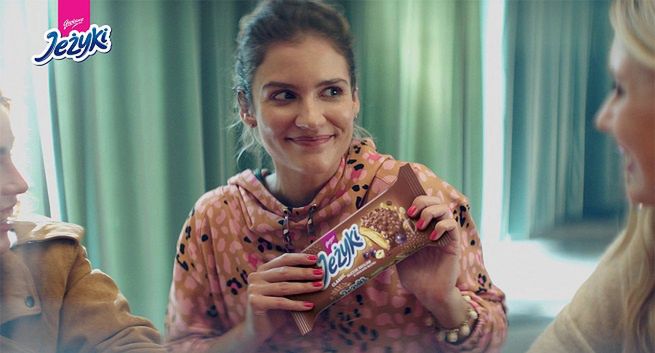 Colian promuje ciastka Jeżyki