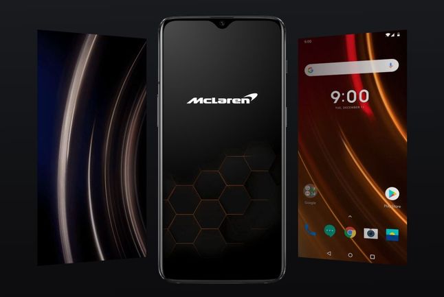 OnePlus w modelu 6T McLaren Edition zastosował nową animowaną tapetę, nową animację startową i nową animację odblokowywania ekranu