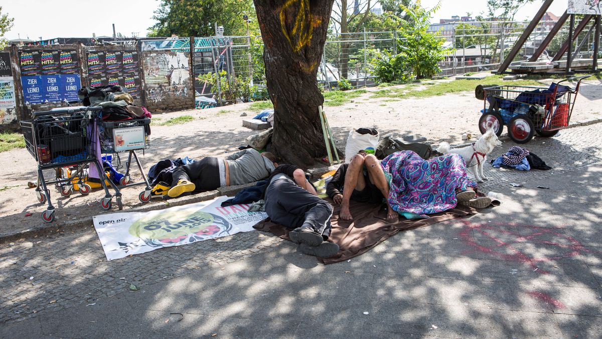 Narasta problem w Niemczech. Coraz więcej ludzi śpi na ulicy
