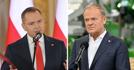 Polacy o współpracy rządu Tuska z Nawrockim. Jest sondaż