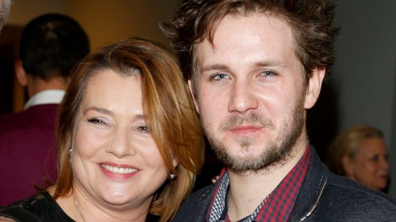 Małgorzata Ostrowska-Królikowska wspiera Antka Królikowskiego