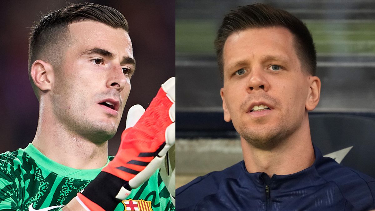 Inaki Pena i Wojciech Szczęsny