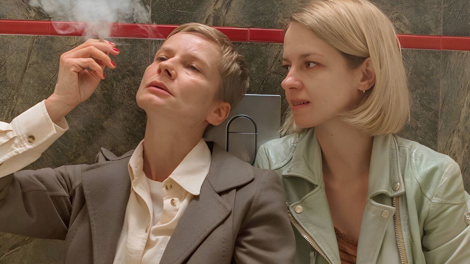 Magdalena Cielecka i Marta Nieradkiewicz w filmie "Lęk"