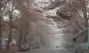 Nagranie z Chersonia. Tak wyglądają ulice. Ukrainiec ostrzega