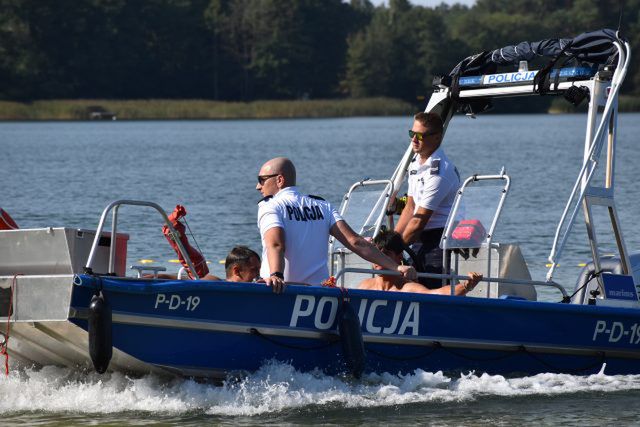 Bezpiecznie nad Jeziorem Białym – ratownicy podsumowali sezon letni (zdjęcia)