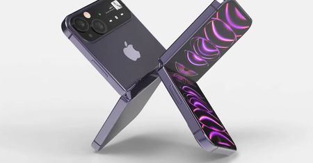 Składany iPhone z patentem. Nie roztrzaska się tak łatwo