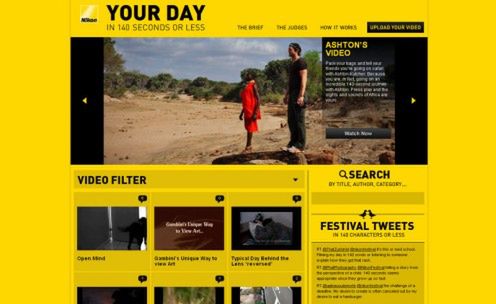 Filmowy "Nikon Festival" - nagraj swoje 140 sekund