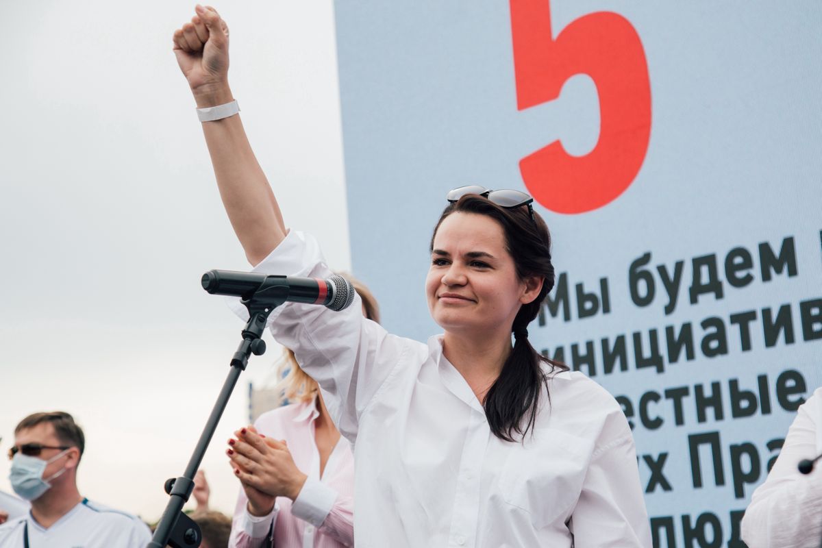 Swiatłana Cichanouska apeluje o zakończenie protestów na niepokojącym nagraniu