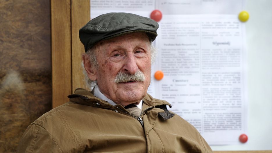 Franciszek Pieczka w "Ranczu", 2015 r.