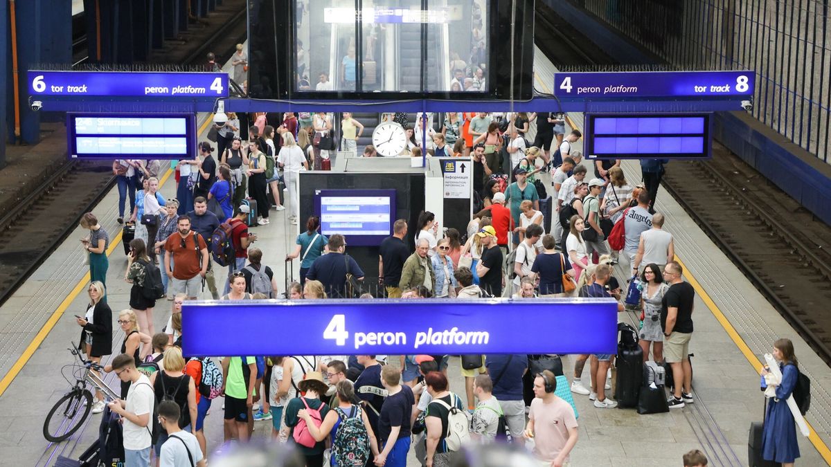 Opóźnienia na kolei. Zdjęcie ilustracyjne 