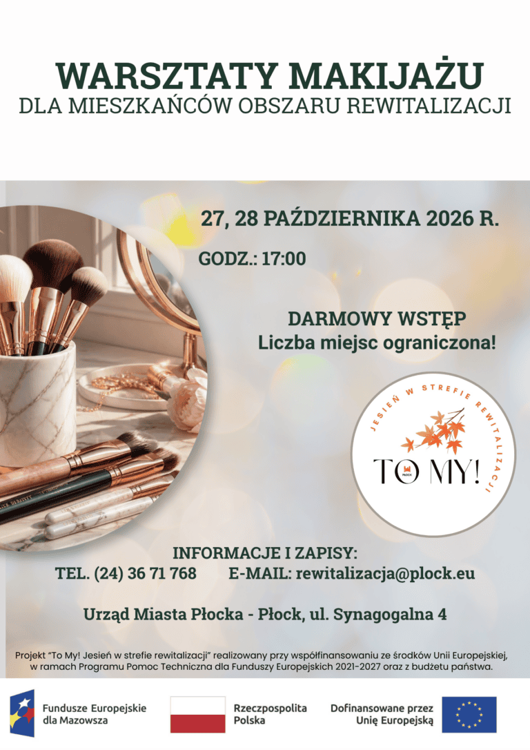 Bezpłatne warsztaty z wykonywania makijażu 