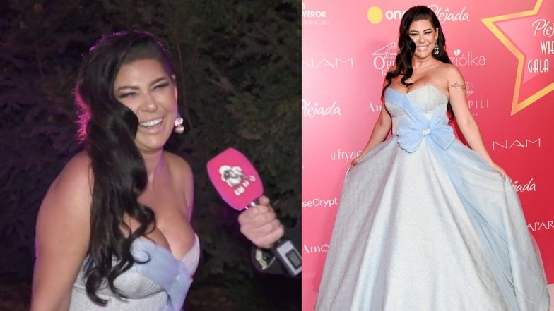 Promienna Iwona Węgrowska zdradza szczegóły swojej bajecznej kreacji