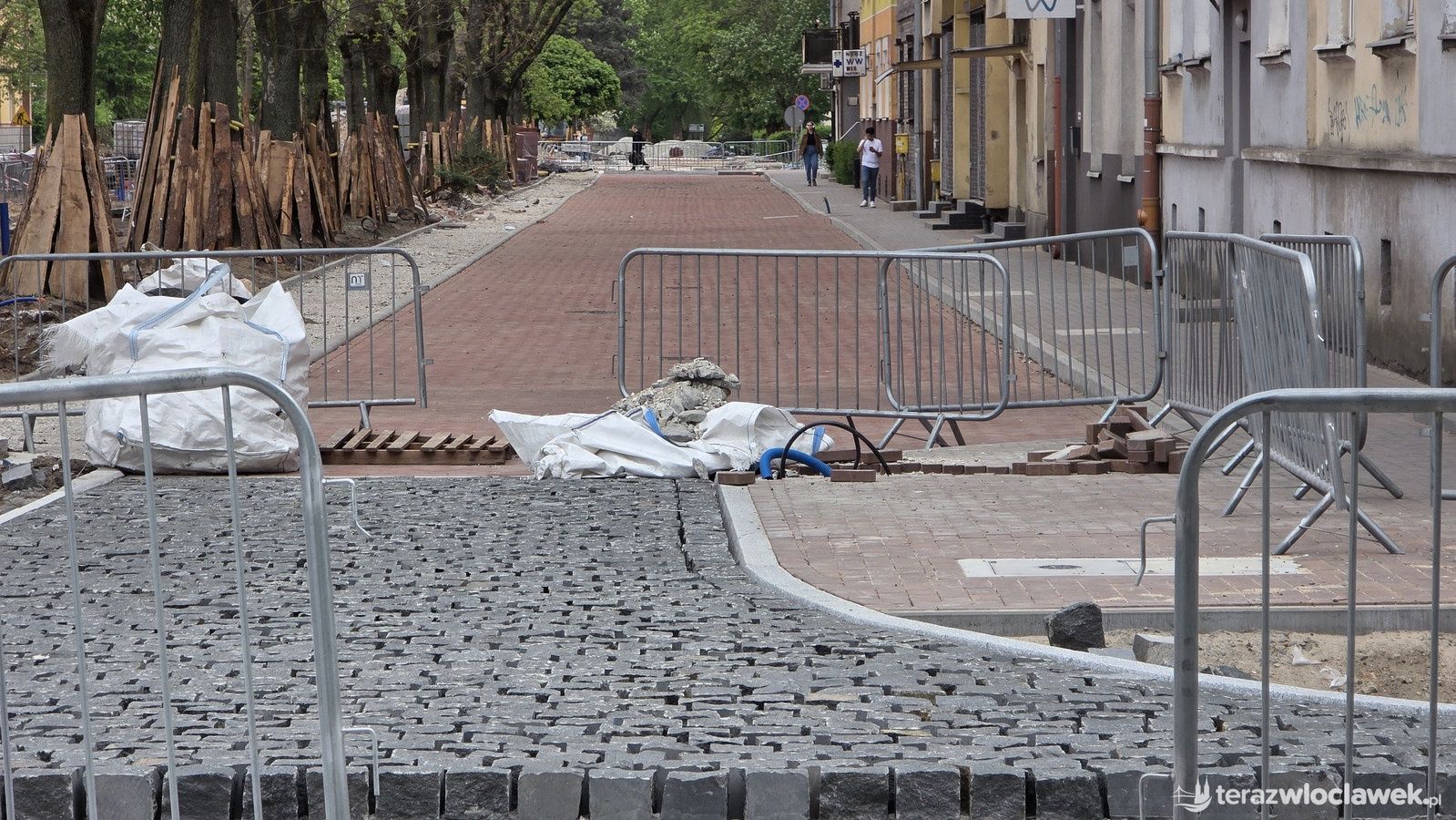 Zielone tereny Śródmieścia miasta Włocławek 07-05-2026