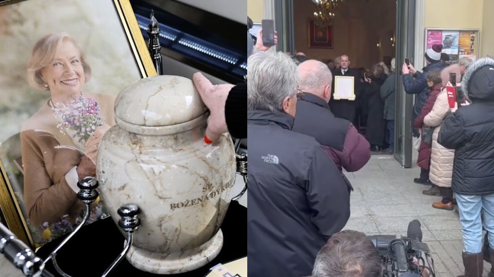 Oklaski na pogrzebie Bożeny Dykiel. Kiedy się pojawiły