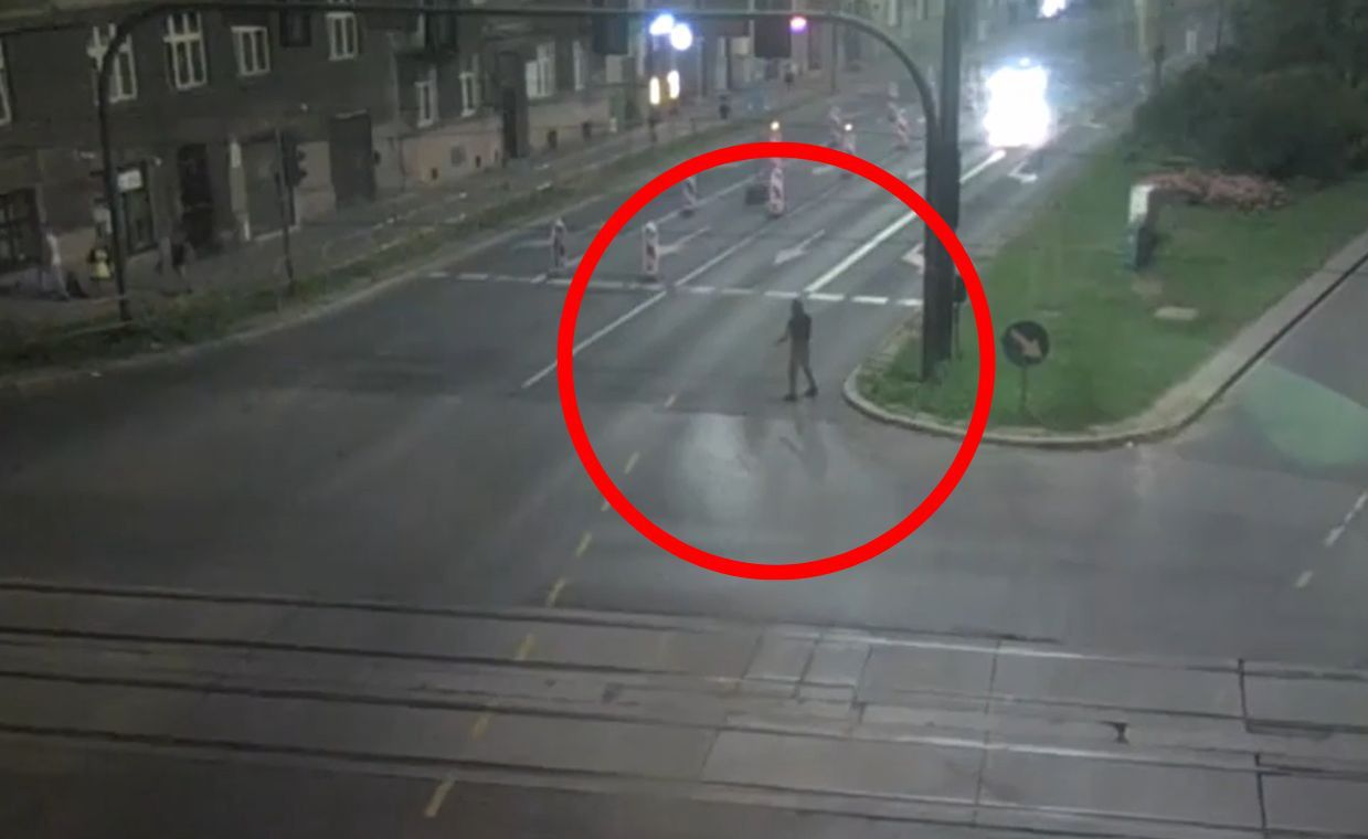 Szuka go policja. Był świadkiem wypadku w Krakowie