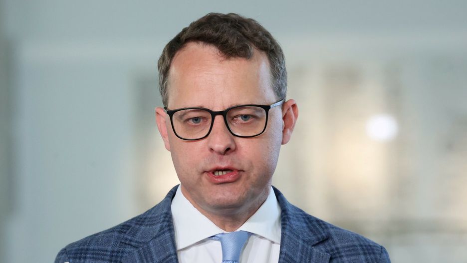 Konferencja Micha?a W�jcika i Marcina Romanowskiego w Sejmie
Fot. Wojciech Olkusnik/East News, Warszawa, 14.08.2024. Konferencja prasowa poslow Michala Wojcika i Marcina Romanowskiego (n/z) w Sejmie.
Wojciech Olkusnik