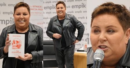 Rockowa Dorota Wellman promuje nową książkę (ZDJĘCIA)