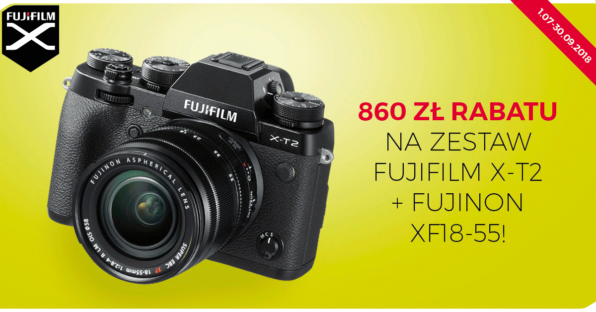 Bezlusterkowce Fujifilm taniej do końca września 3
