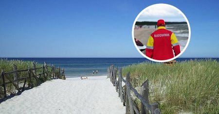 Chwile grozy na plaży. Rodzice dziękują ratownikom