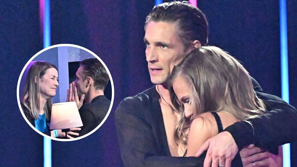 Filip Gurłacz padł na kolana przed żoną 