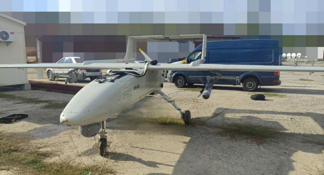 Irański dron Mohajer-6  przechwycony przez Ukraińców 