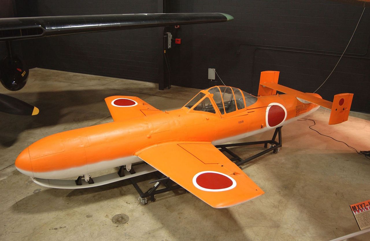 Yokosuka MXY7 Ohka - rakietowy samolot kamikadze