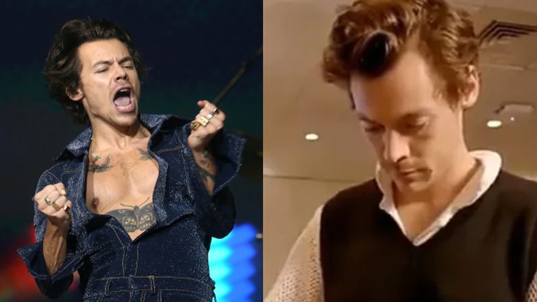 Harry Styles w kamizelce polskiej projektantki