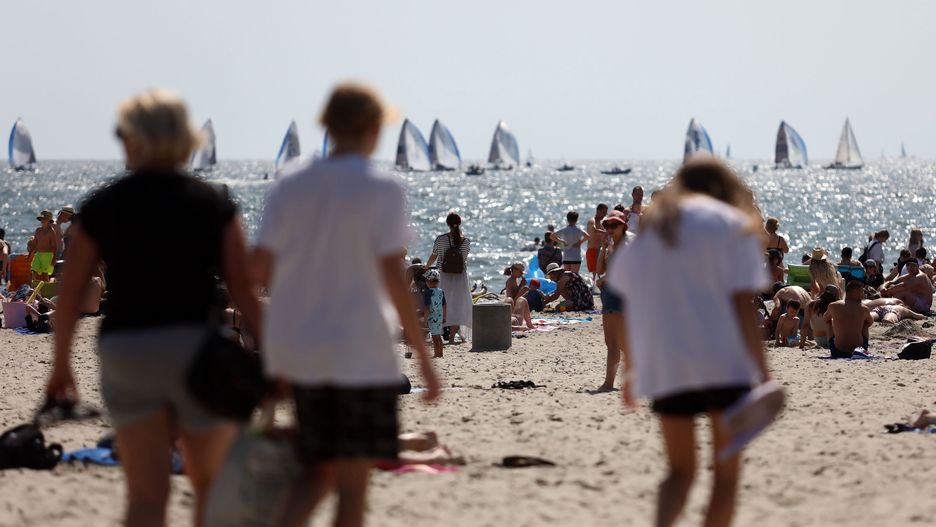Plaża nad Bałtykiem. Zdjęcie ilustracyjne