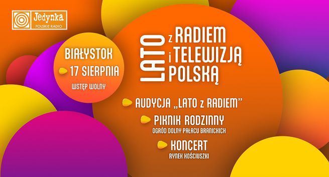 Polskie Radio i TVP z koncertem w Białymstoku. Wśród gospodarzy Stockinger i Lewandowska