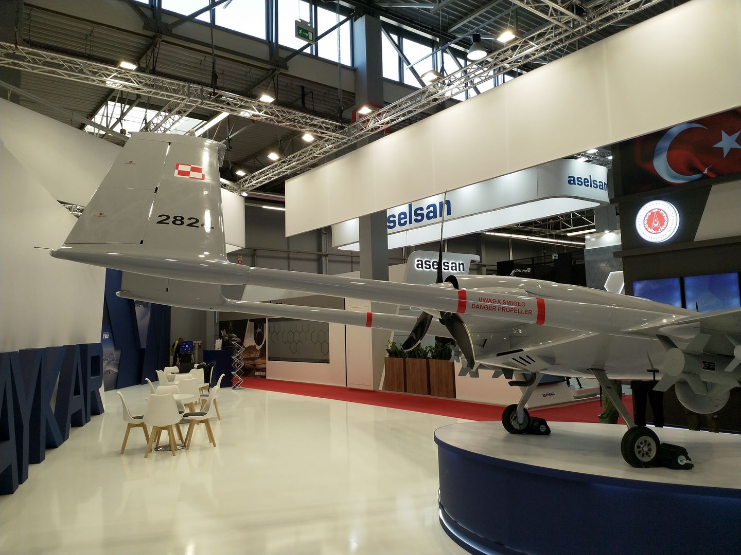 Bayraktar TB2 na MSPO 2022.