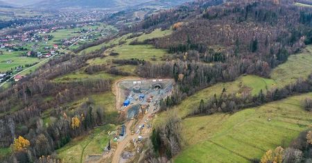 Beskidy. Drążą, drążą aż wydrążą…byśmy mogli wygodnie dotrzeć na Słowację