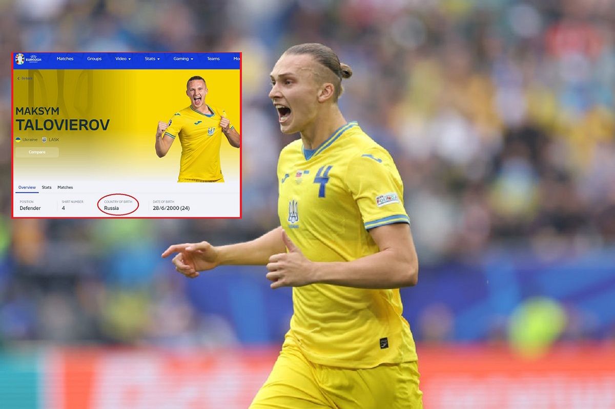 A major scandal at the Euro. See what UEFA put in the Ukrainian's profile