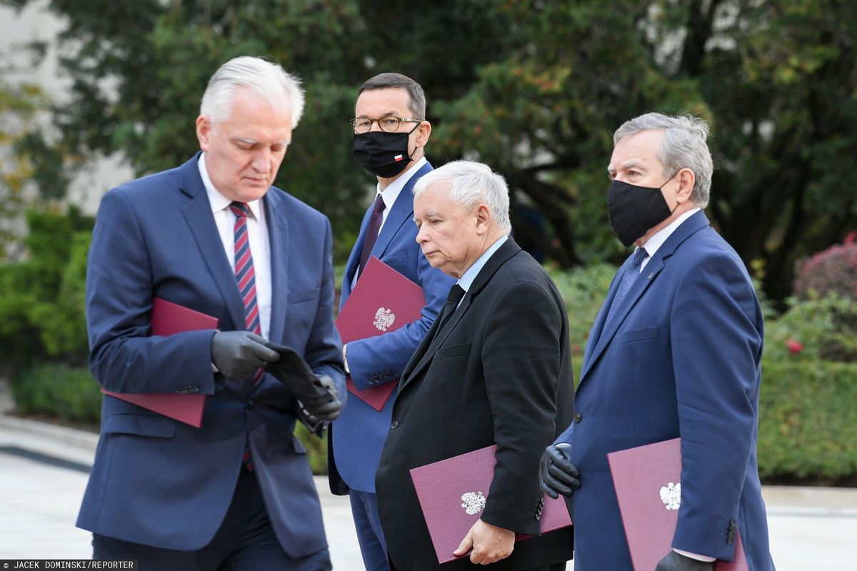 Jarosław Gowin i Jarosław Kaczyński 