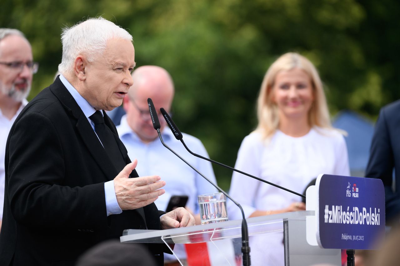  Jarosław Kaczyński na pikniku rodzinnym