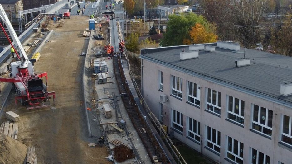 Przedszkole kilka metrów od nowego wiaduktu. Rodzice mają obawy, MZD: &#34;wszystko zgodnie ze sztuką&#34;