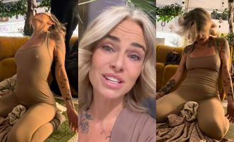 Pogrążona w transie Kasia Nast stęka i wije się na macie, oddając się "aktywacji kundalini" (FOTO)