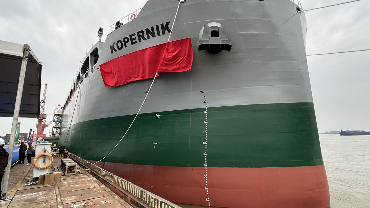Statek wielozadaniowy "Kopernik" zwodowany w Chinach