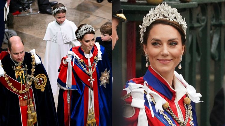 Księżna Kate uchroniła księcia Williama przed wpadką na koronacji