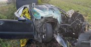 Tragedia pod Malborkiem. Od uderzenia w drzewo zginęły dwie osoby