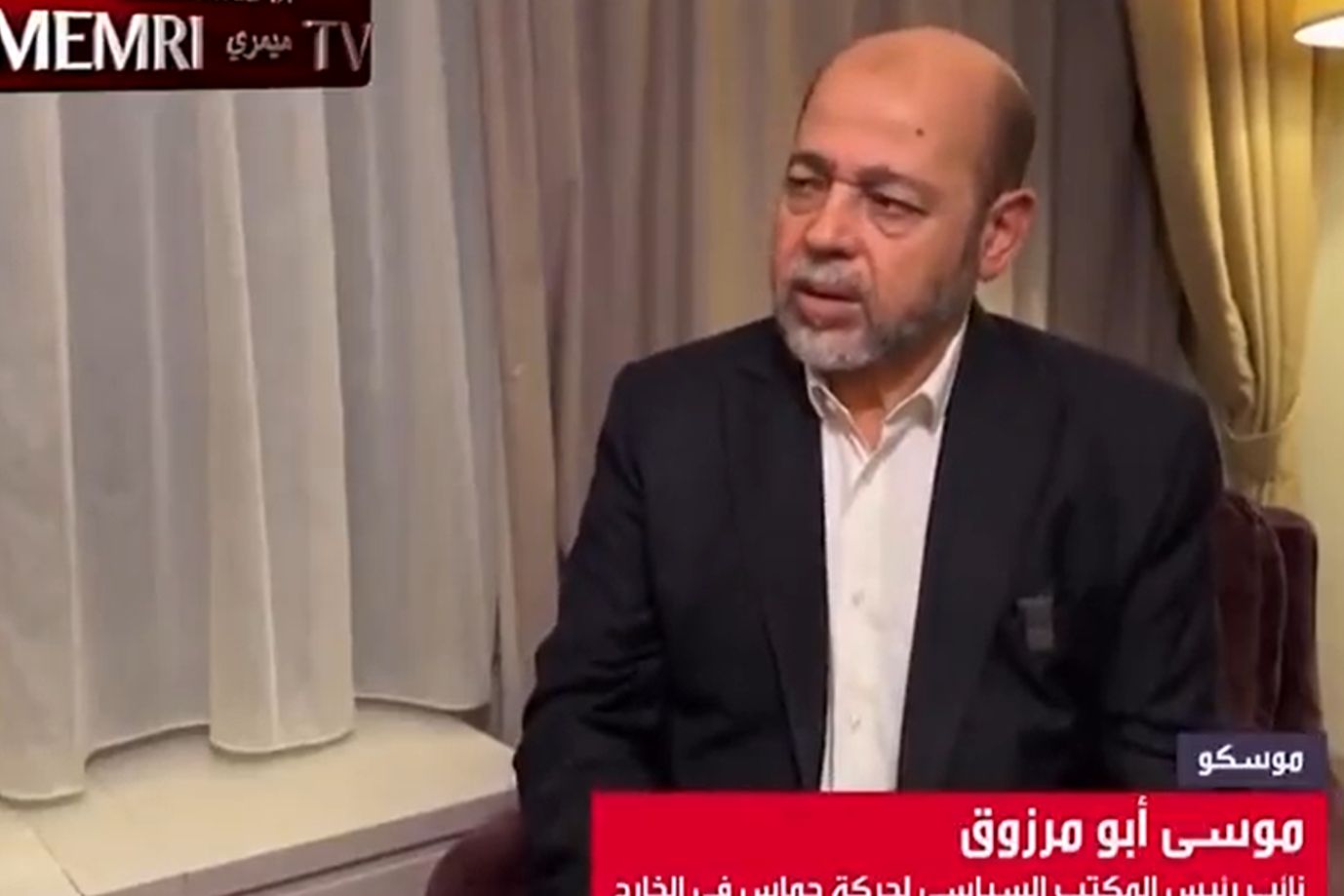 Zaprosili do TV członka Hamasu. Okrutne słowa w programie na żywo