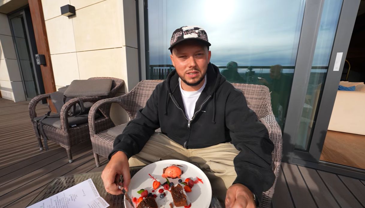 Książulo nie był zadowolony z jedzenia w hotelu