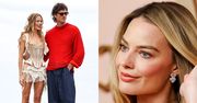 Margot Robbie i Jacob Elordi wciąż promują wspólny film. Tym razem "najpiękniejsza kobieta na ziemi" OCZAROWAŁA w gorsetowej mini (FOTO)
