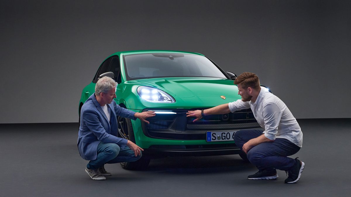 Ostatnim autem, nad którym czuwał Thomas Stopka, był poliftingowy Porsche Macan