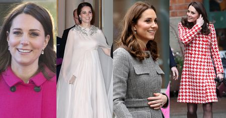 Zobaczcie najciekawsze ciążowe stylizacje Kate Middleton (ZDJĘCIA)