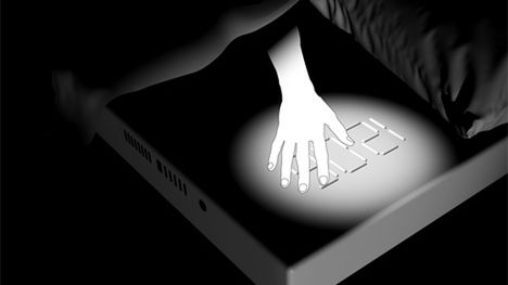 Melted Clock - budzik wbudowany w łóżko 1