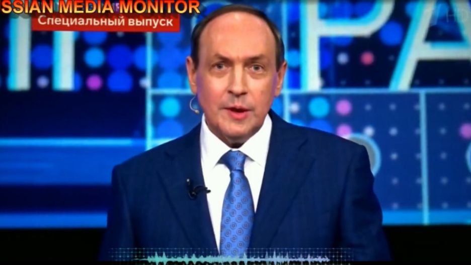 Nagranie z rosyjskiej telewizji