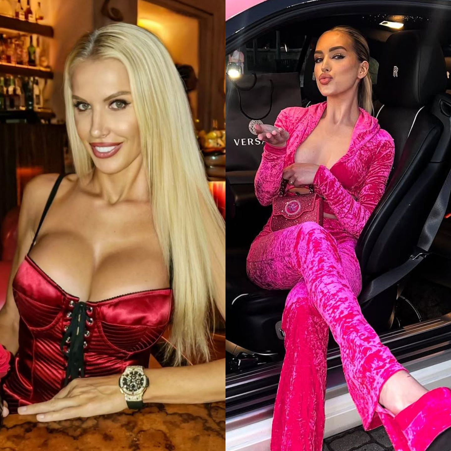 Caroline Derpienski vs Aneta Glam (o wszystko)