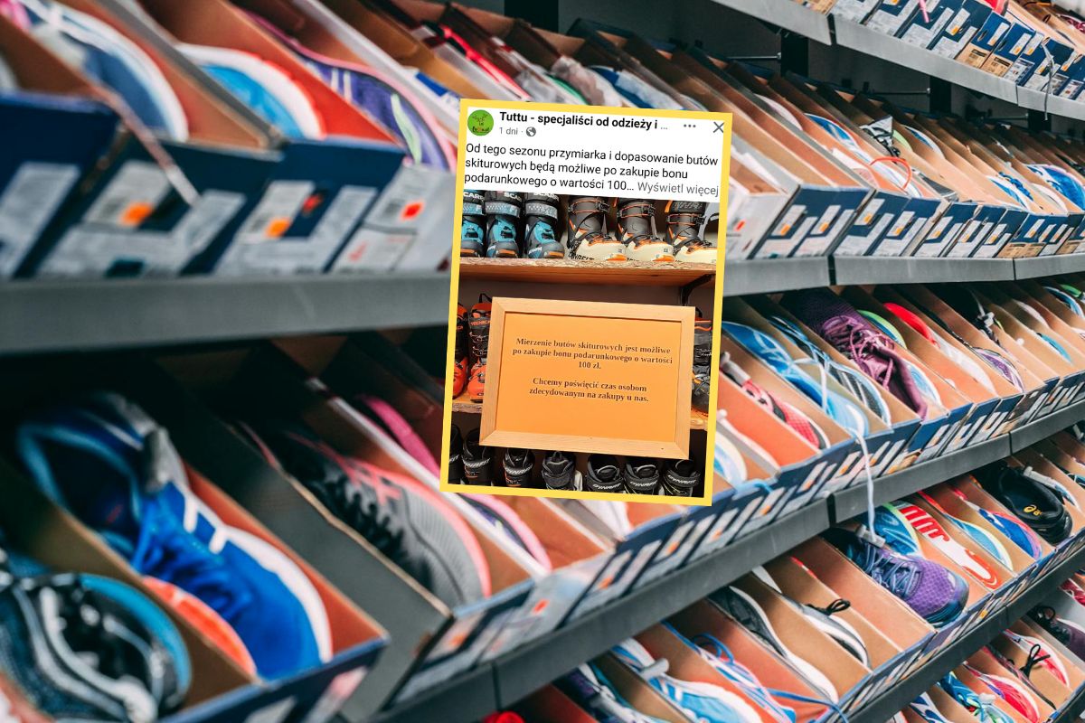 100 PLN pour essayer des chaussures. L’entrée du magasin a provoqué une tempête